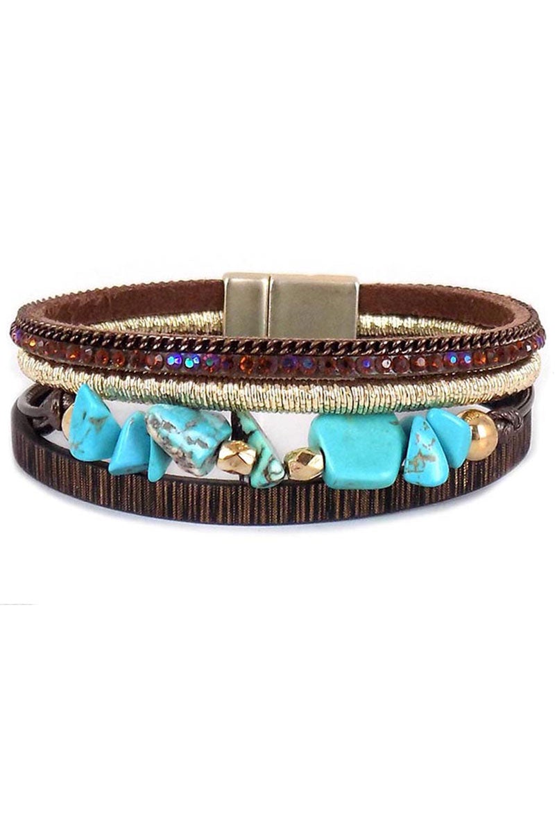 Turquoise Gem Bracelet