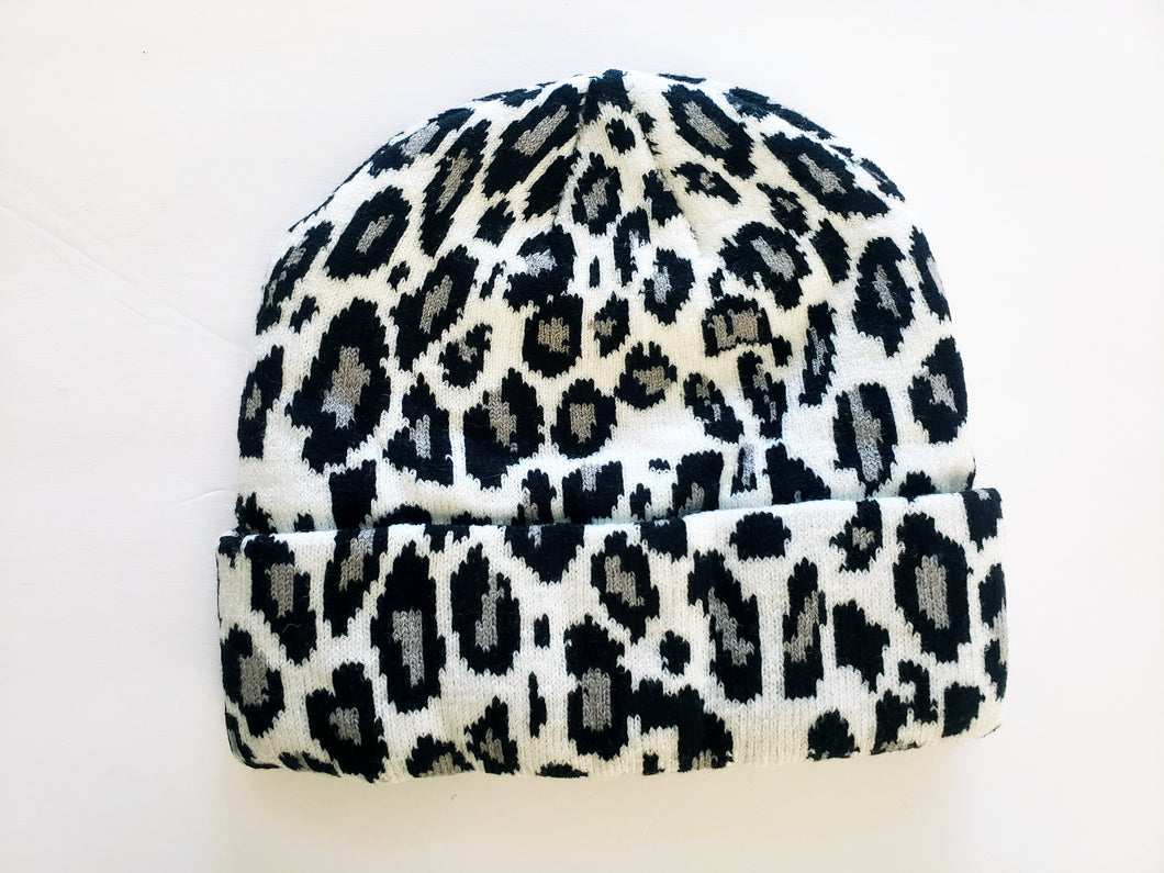 Snow Leopard Beanie