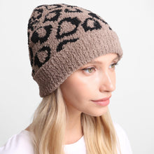 Load image into Gallery viewer, ComfyLuxe Leopard Beanie
